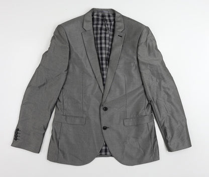 Mens UK Size 42 NEXT Regular Grey Suit Jacket