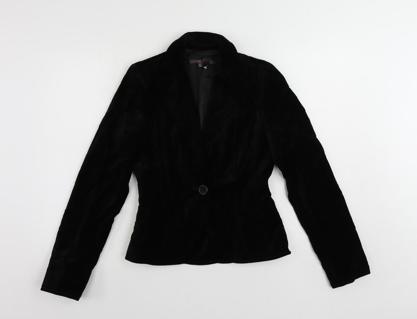 Womens UK Size S Zara Black Jacket