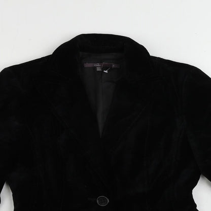 Womens UK Size S Zara Black Jacket