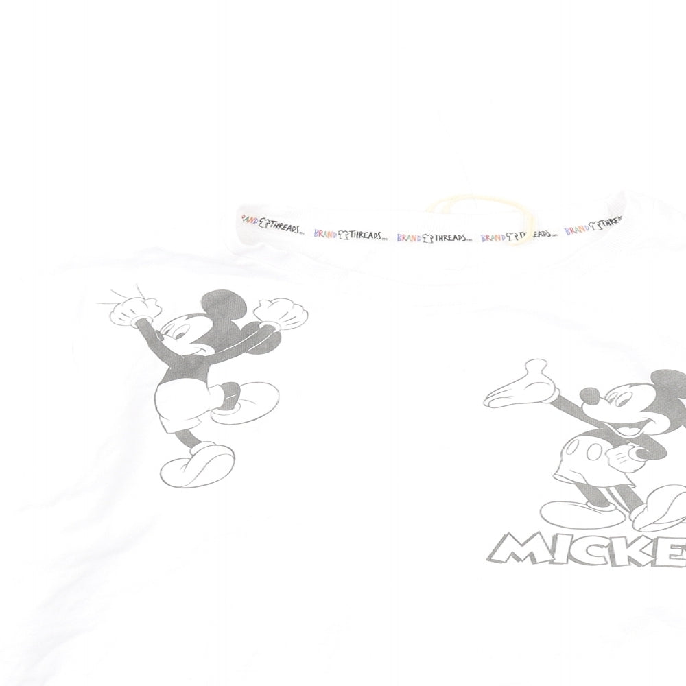Womens UK Size L Disney White Pullover Sweatshirt