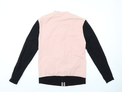 Mens UK Size M ASOS Pink Full Zip Sweatshirt