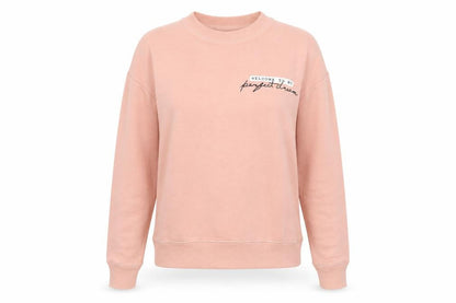 Womens UK Size XS Pull&Bear Pink Pullover Sweatshirt