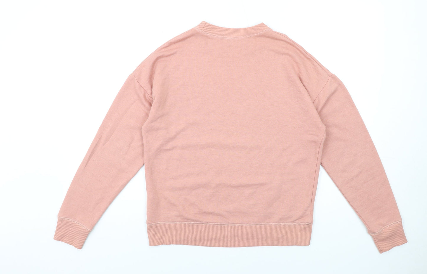 Womens UK Size XS Pull&Bear Pink Pullover Sweatshirt