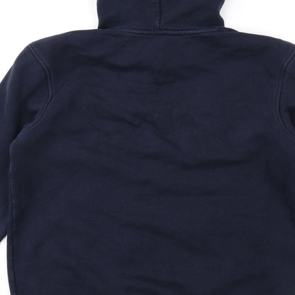 Mens UK Size M NEXT Blue Pullover Hoodie