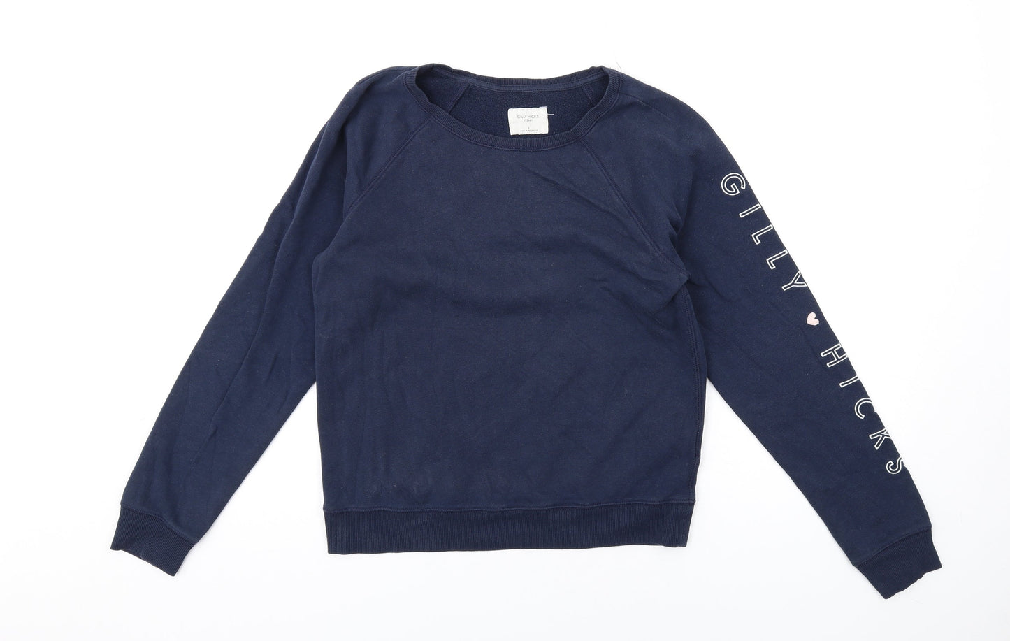 Womens UK Size S Gilly Hicks Blue Pullover Sweatshirt