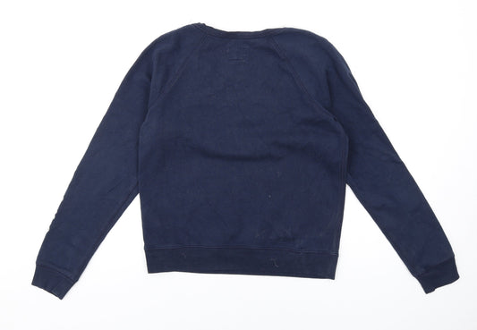 Womens UK Size S Gilly Hicks Blue Pullover Sweatshirt