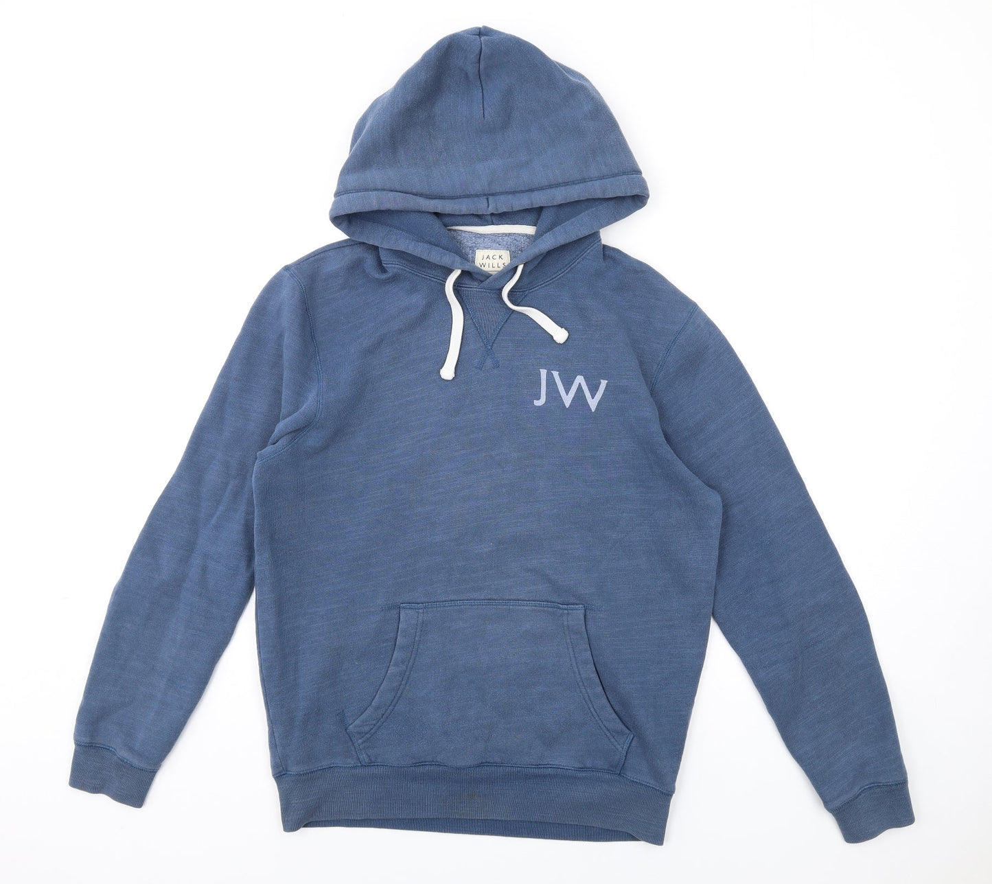 Mens UK Size XS Jack Wills Blue Pullover Hoodie