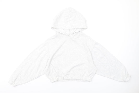 Womens UK Size 4 ASOS Grey Pullover Hoodie