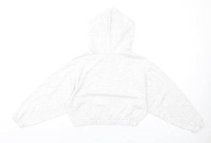 Womens UK Size 4 ASOS Grey Pullover Hoodie
