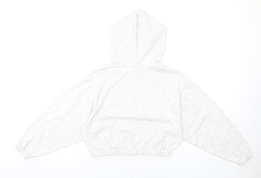 Womens UK Size 4 ASOS Grey Pullover Hoodie