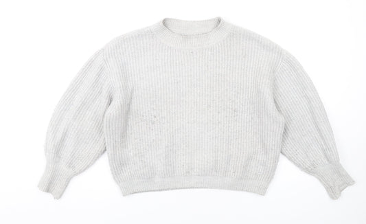 Womens UK Size 8 ASOS Grey Pullover Jumper