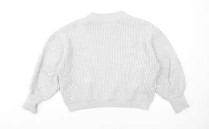 Womens UK Size 8 ASOS Grey Pullover Jumper