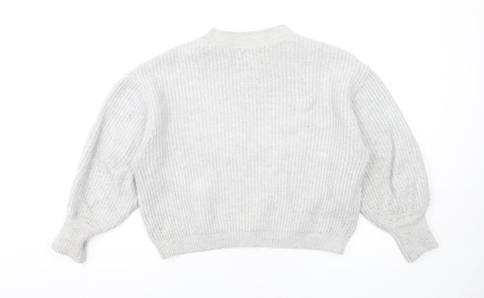 Womens UK Size 8 ASOS Grey Pullover Jumper