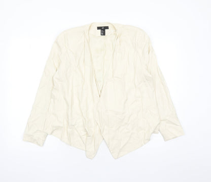 Womens UK Size 12 H&M Ivory Jacket