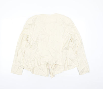 Womens UK Size 12 H&M Ivory Jacket
