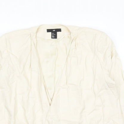 Womens UK Size 12 H&M Ivory Jacket