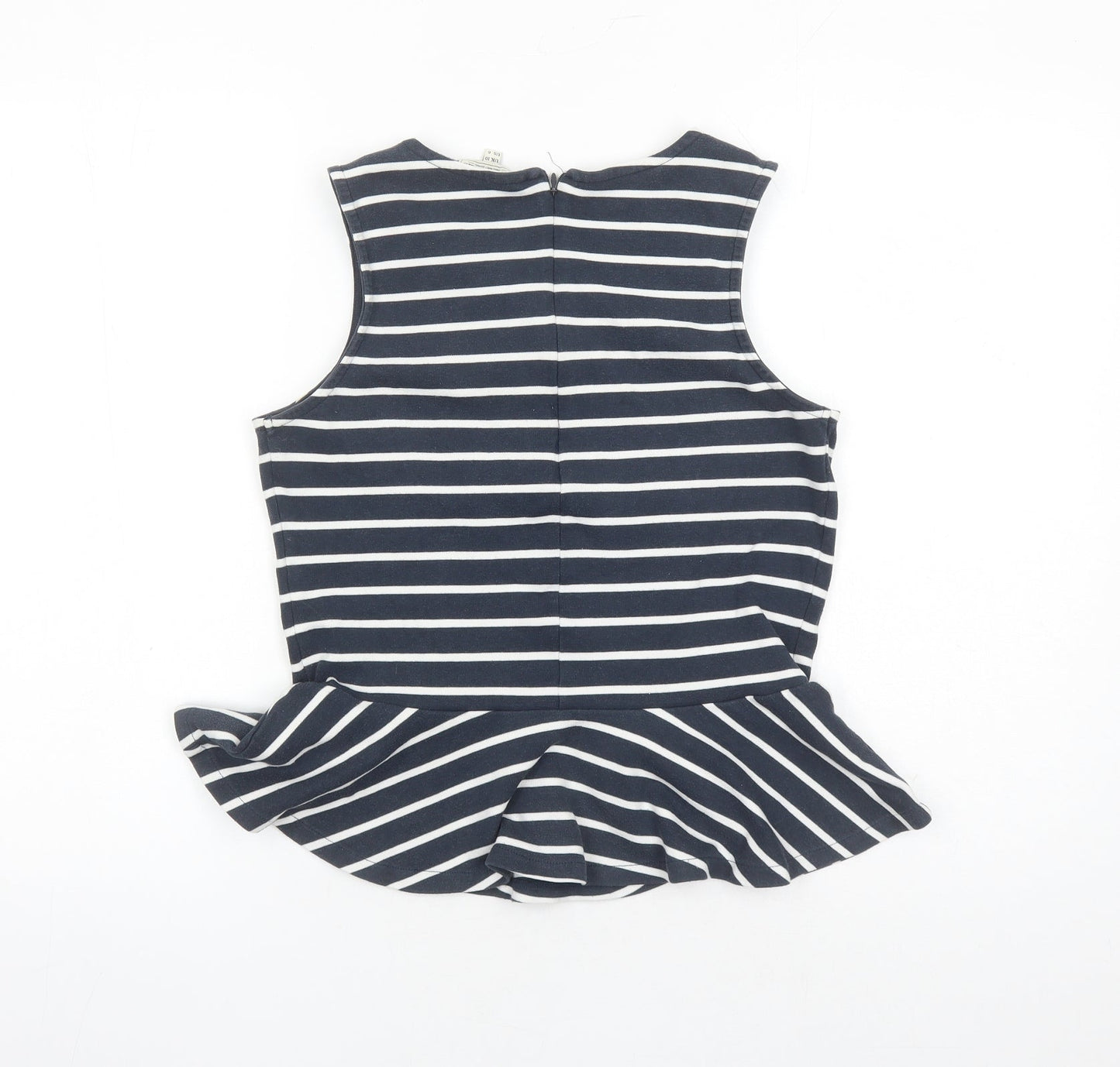 Womens UK Size 10 Jack Wills Blue Basic Tank