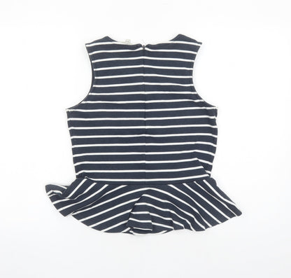 Womens UK Size 10 Jack Wills Blue Basic Tank