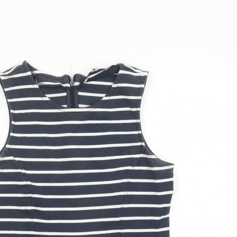Womens UK Size 10 Jack Wills Blue Basic Tank