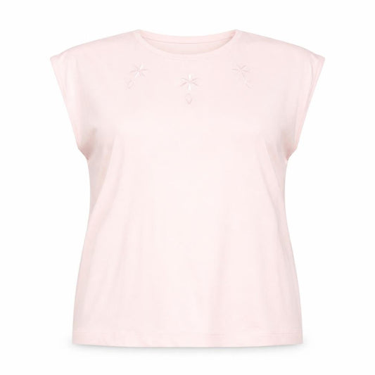 Womens UK Size 16 Littlewoods Pink Basic T-Shirt