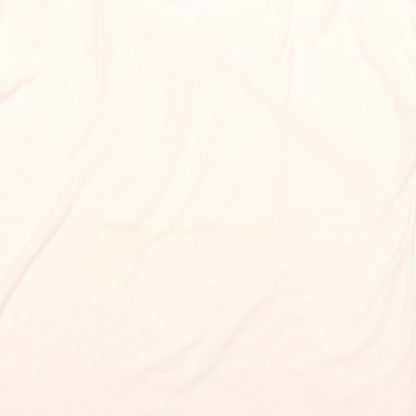 Womens UK Size 16 Littlewoods Pink Basic T-Shirt