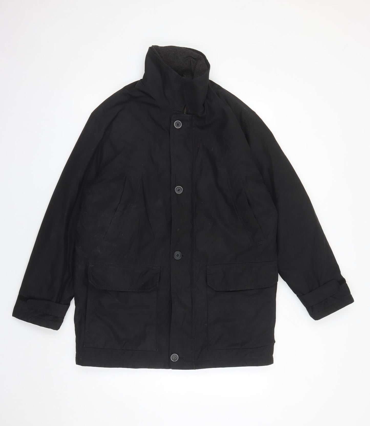 Mens UK Size S C&A Black Jacket