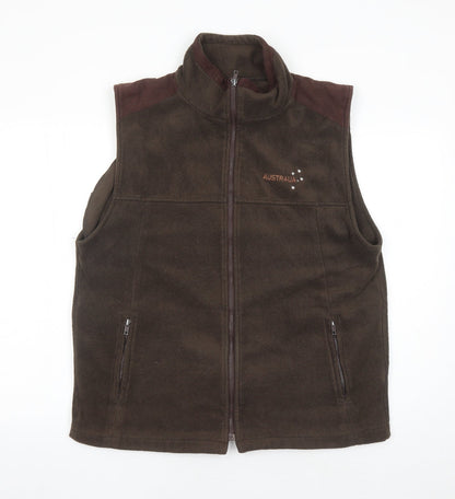 Mens UK Size L Purely Australian Brown Jacket