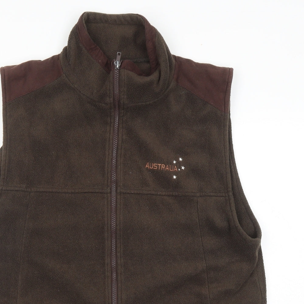 Mens UK Size L Purely Australian Brown Jacket
