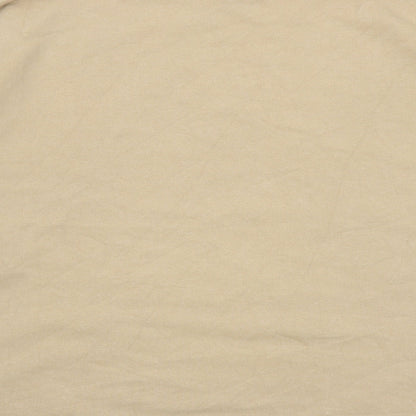 Mens UK Size M Pull&Bear Brown Pullover Sweatshirt