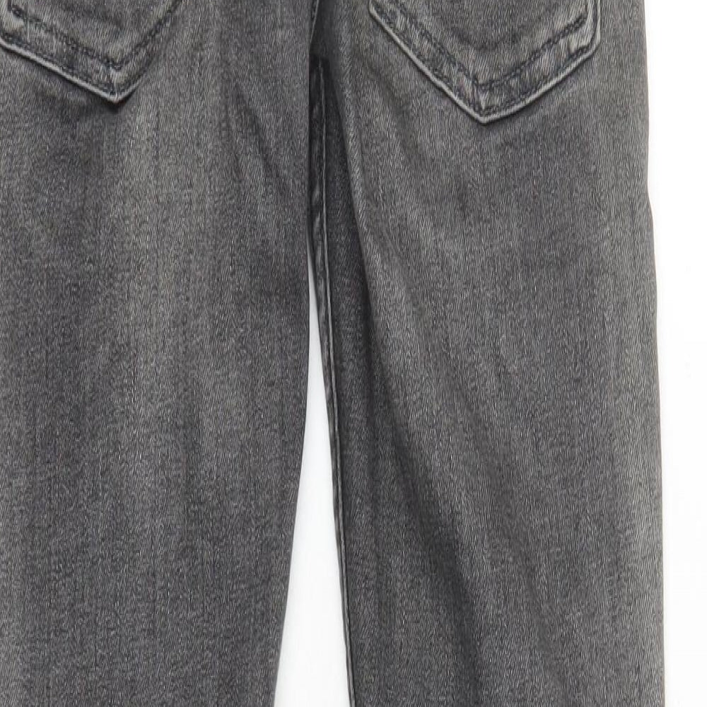 Denim & Co. Mens Grey Cotton Skinny Jeans Size 30 in L28 in Regular Zip - Pockets