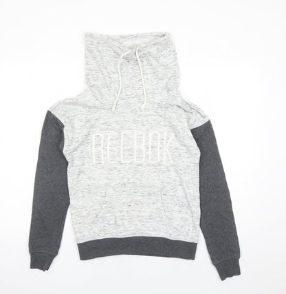 Mens UK Size XS Reebok Grey Pullover Sweatshirt