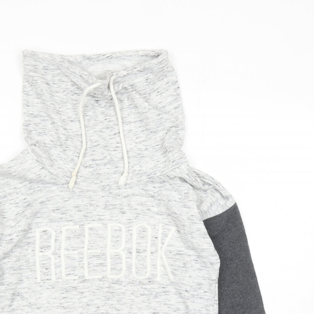 Mens UK Size XS Reebok Grey Pullover Sweatshirt