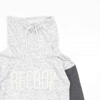 Mens UK Size XS Reebok Grey Pullover Sweatshirt