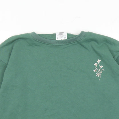 Comfort Colors Womens Red Cotton Pullover Sweatshirt Size S Pullover