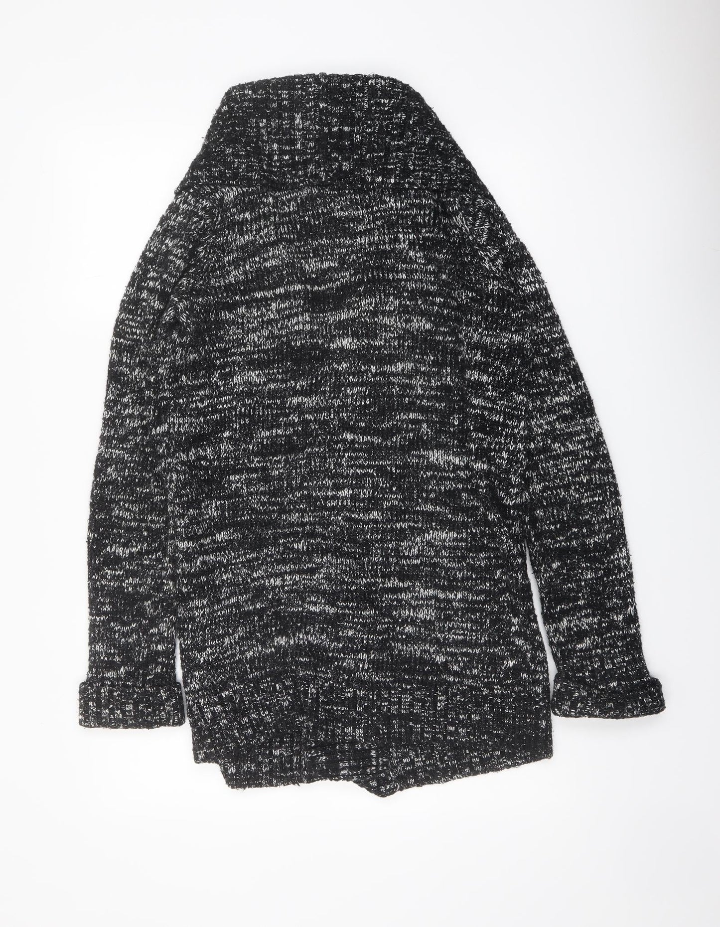Levi's Womens Black V-Neck Acrylic Cardigan Jumper Size XS