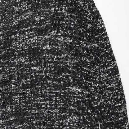 Levi's Womens Black V-Neck Acrylic Cardigan Jumper Size XS