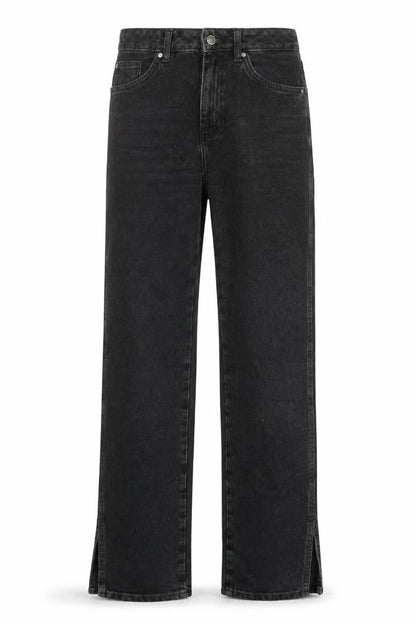 Womens UK Size 10 Denim & Co. Regular Fit Straight Grey Jeans