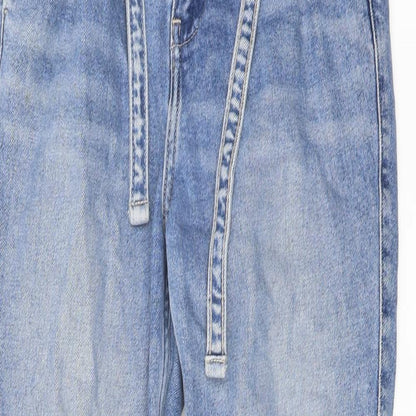 Hollister Womens Blue Cotton Mom Jeans Size 24 in L27 in Regular Button