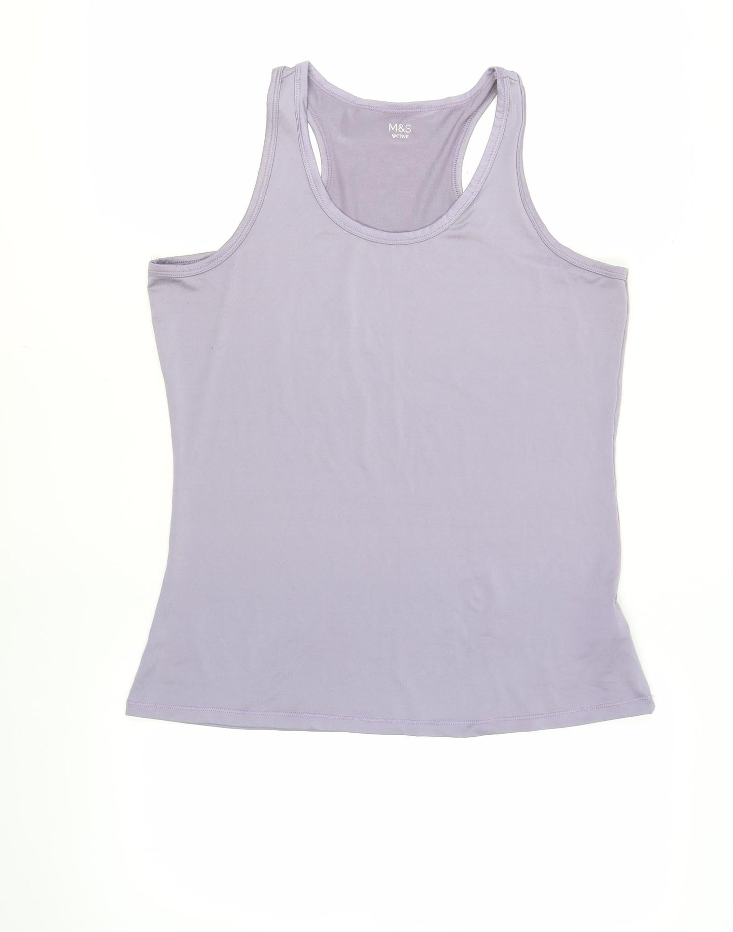 Marks and Spencer Womens Purple Tank Top, Activewear Size 16