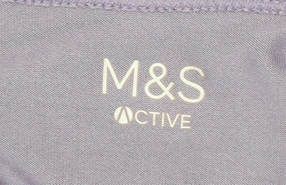 Marks and Spencer Womens Purple Tank Top, Activewear Size 16