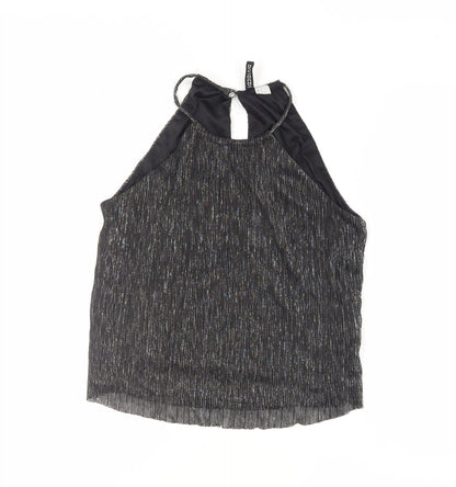 Womens UK Size 6 H&M Black  Tank