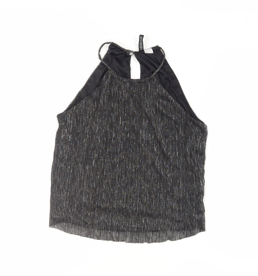 Womens UK Size 6 H&M Black  Tank