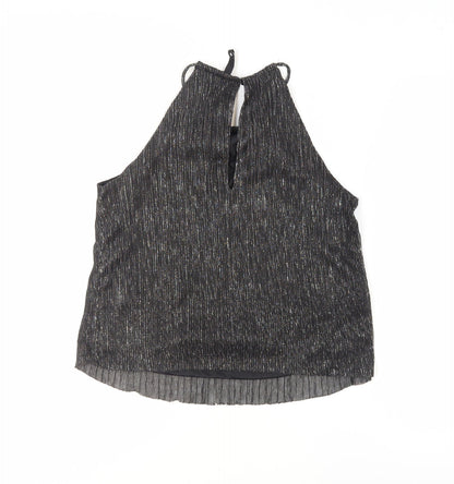 Womens UK Size 6 H&M Black  Tank