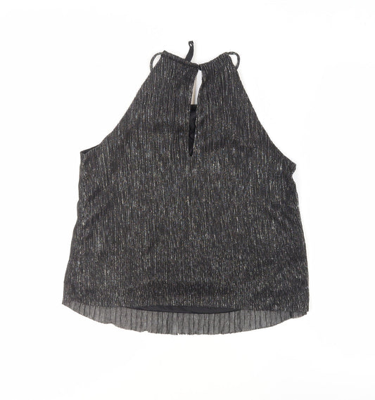 Womens UK Size 6 H&M Black  Tank