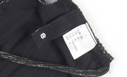 Womens UK Size 6 H&M Black  Tank