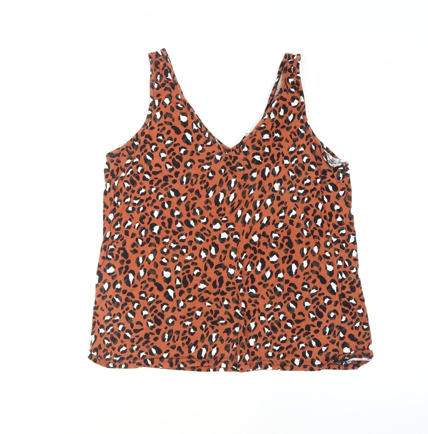 Womens UK Size 14 Warehouse Multicoloured Camisole Tank