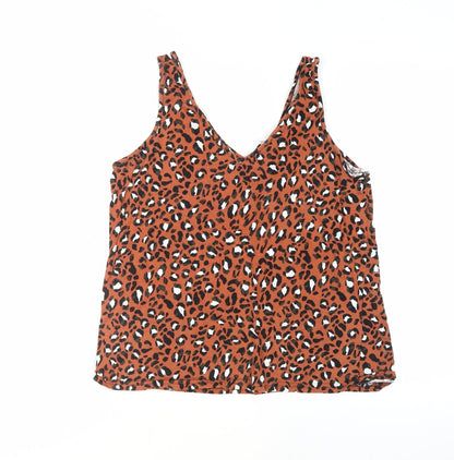 Womens UK Size 14 Warehouse Multicoloured Camisole Tank