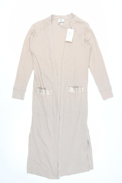 Womens UK Size S River Island Beige Basic Jacket