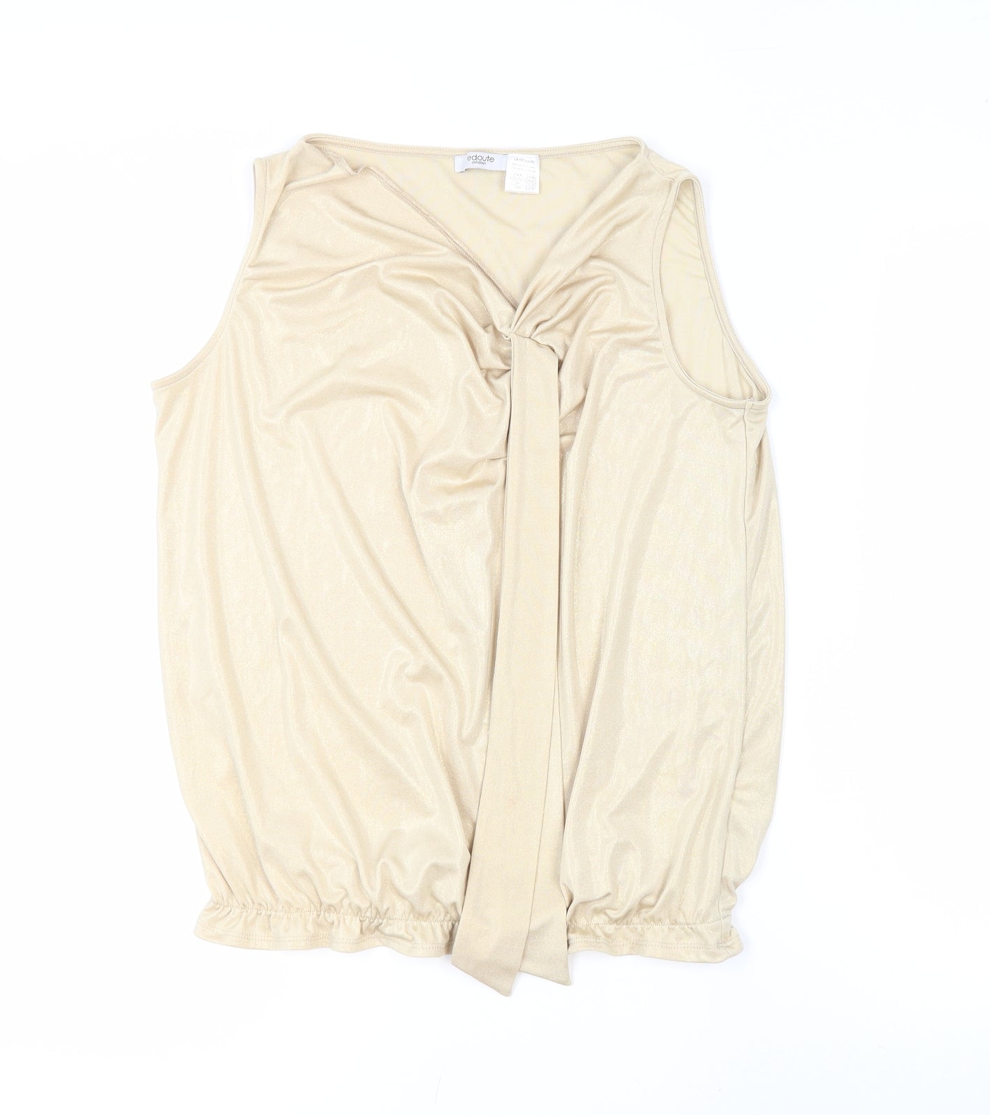 Womens UK Size 14 La Redoute Beige  Blouse