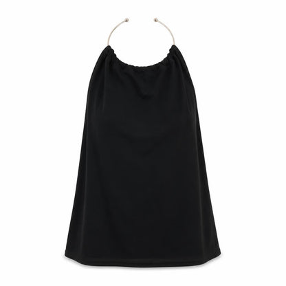 Womens UK Size 8 Boohoo Black Camisole Blouse